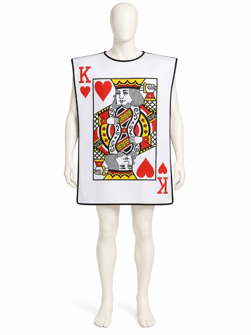 Hauntlook King of Hearts Playing Card Halloween Costume Adult One Size